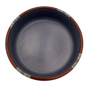 Dansk Blue Mesa Vintage Southwestern 6" Stoneware Soup Cereal Bowl